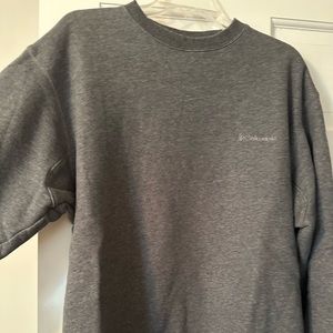 Columbia men’s charcoal sweatshirt
